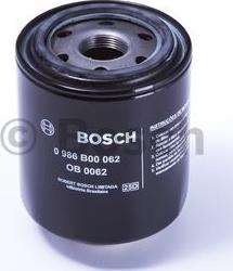 BOSCH 0 986 B00 062 - Масляный фильтр autosila-amz.com