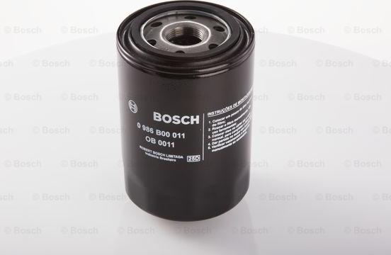 BOSCH 0 986 B00 011 - Масляный фильтр autosila-amz.com