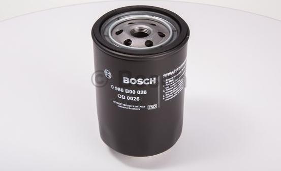 BOSCH 0 986 B00 026 - Масляный фильтр autosila-amz.com