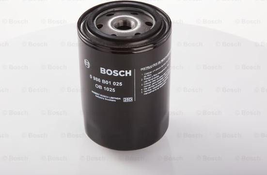 BOSCH 0 986 B01 025 - Масляный фильтр autosila-amz.com