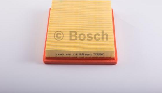 BOSCH 0 986 B02 313 - Воздушный фильтр, двигатель autosila-amz.com