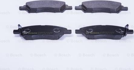 BOSCH 0 986 BB0 980 - Тормозные колодки, дисковые, комплект autosila-amz.com