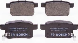 BOSCH 0 986 BB0 464 - Тормозные колодки, дисковые, комплект autosila-amz.com