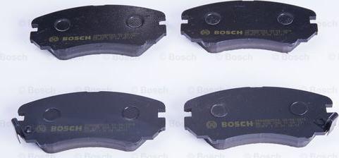 BOSCH 0 986 BB0 594 - Тормозные колодки, дисковые, комплект autosila-amz.com