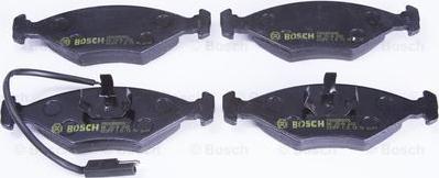 BOSCH 0 986 BB0 006 - Тормозные колодки, дисковые, комплект autosila-amz.com