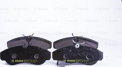 BOSCH 0 986 BB0 707 - Тормозные колодки, дисковые, комплект autosila-amz.com