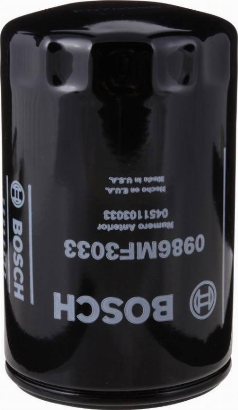 BOSCH 0 986 MF3 033 - Масляный фильтр autosila-amz.com