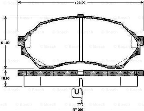 Mintex MDB81946 - Тормозные колодки, дисковые, комплект autosila-amz.com