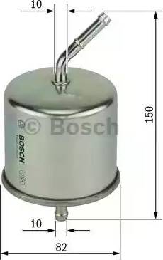 BOSCH 0 450 905 982 - Топливный фильтр autosila-amz.com