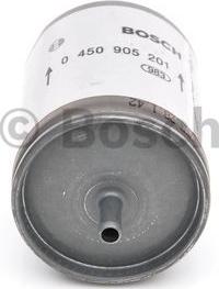 BOSCH 0 450 905 201 - Топливный фильтр autosila-amz.com