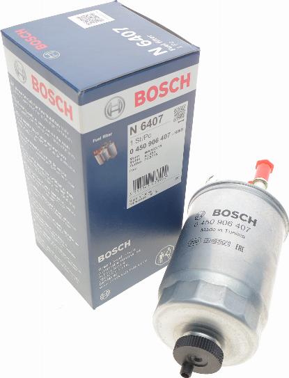 BOSCH 0 450 906 407 - Топливный фильтр autosila-amz.com