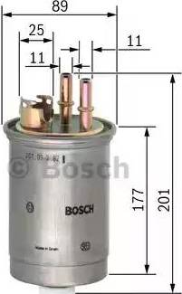 BOSCH 0 450 906 308 - Топливный фильтр autosila-amz.com