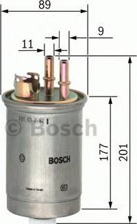BOSCH 0 450 906 307 - Топливный фильтр autosila-amz.com