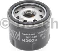 BOSCH 0 451 104 025 - Масляный фильтр autosila-amz.com