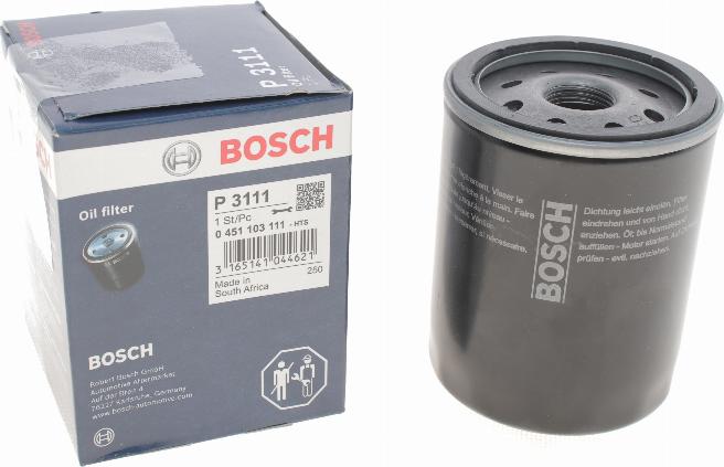 BOSCH 0 451 103 111 - Масляный фильтр autosila-amz.com