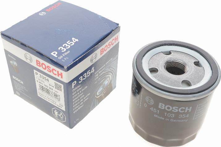 BOSCH 0 451 103 354 - Масляный фильтр autosila-amz.com