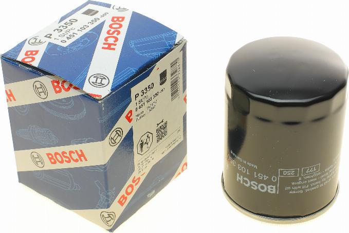 BOSCH 0 451 103 350 - Масляный фильтр autosila-amz.com