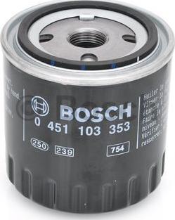 BOSCH 0 451 103 353 - Масляный фильтр autosila-amz.com