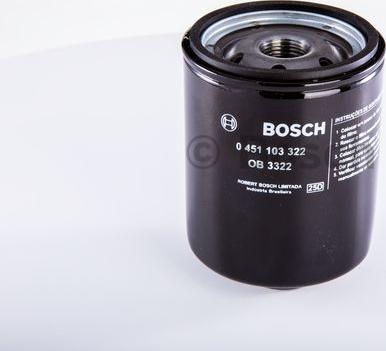 BOSCH 0 451 103 322 - Масляный фильтр autosila-amz.com