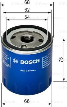 BOSCH 0 451 103 292 - 0 451 103 292_фильтр масляный!\ Renault Clio/Kangoo/Twingo/Modus, Nissan Kubistar 1.2 03> autosila-amz.com