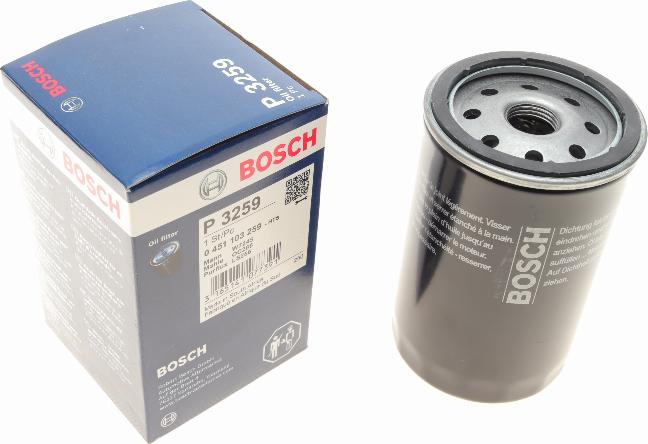 BOSCH 0 451 103 259 - Масляный фильтр autosila-amz.com