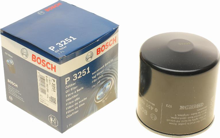 BOSCH 0 451 103 251 - Масляный фильтр autosila-amz.com