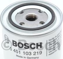 BOSCH 0 451 103 219 - Фильтр масляный Volvo FL6/FL7/FM7 /740-960/S40/V70/S90/V90 2.0-2.9 84 autosila-amz.com
