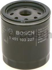 BOSCH 0 451 103 227 - Масляный фильтр autosila-amz.com