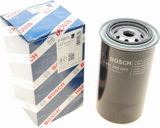 BOSCH 0 451 203 001 - Масляный фильтр autosila-amz.com