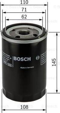 BOSCH 0 451 203 201 - Фильтр масляный PEUGEOT Boxer CITROEN Jumper FIAT Ducato (94-) (2.8) BOSCH autosila-amz.com