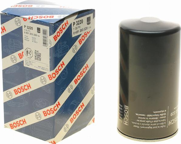 BOSCH 0 451 203 220 - Масляный фильтр autosila-amz.com