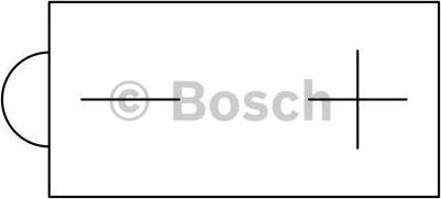 BOSCH 0 092 M4F 450 - АКБ M4 F45 12V 19Ah 170A  186x82x171 autosila-amz.com