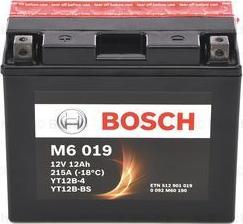 BOSCH 0092m60190 - Стартерная аккумуляторная батарея, АКБ autosila-amz.com