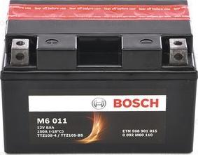 BOSCH 0092m60110 - Стартерная аккумуляторная батарея, АКБ autosila-amz.com