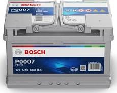 BOSCH 0 092 P00 070 - Стартерная аккумуляторная батарея, АКБ autosila-amz.com