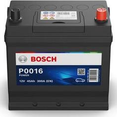 BOSCH 0 092 P00 160 - Стартерная аккумуляторная батарея, АКБ autosila-amz.com
