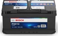 BOSCH 0 092 P00 120 - Стартерная аккумуляторная батарея, АКБ autosila-amz.com