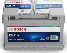 BOSCH 0 092 P01 070 - Стартерная аккумуляторная батарея, АКБ autosila-amz.com