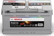 BOSCH 0 092 PA0 130 - Стартерная аккумуляторная батарея, АКБ autosila-amz.com