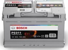 BOSCH 0 092 PE0 110 - Стартерная аккумуляторная батарея, АКБ autosila-amz.com