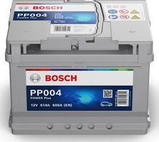 BOSCH 0 092 PP0 040 - Стартерная аккумуляторная батарея, АКБ autosila-amz.com