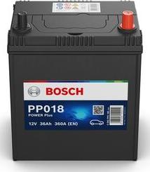 BOSCH 0 092 PP0 180 - Стартерная аккумуляторная батарея, АКБ autosila-amz.com