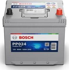 BOSCH 0 092 PP0 240 - Стартерная аккумуляторная батарея, АКБ autosila-amz.com