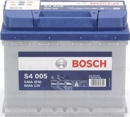 BOSCH 0 092 S40 050 - Стартерная аккумуляторная батарея, АКБ autosila-amz.com