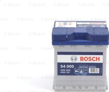 BOSCH 0 092 S40 001 - Стартерная аккумуляторная батарея, АКБ autosila-amz.com