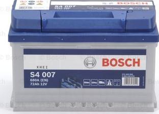 BOSCH 0 092 S40 070 - Стартерная аккумуляторная батарея, АКБ autosila-amz.com