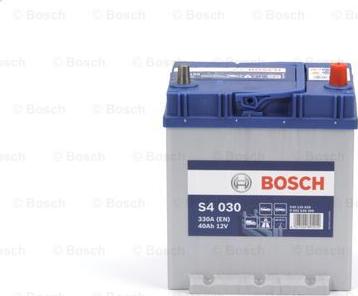 BOSCH 0 092 S40 300 - Стартерная аккумуляторная батарея, АКБ autosila-amz.com