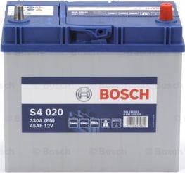 BOSCH 0 092 S40 200 - Стартерная аккумуляторная батарея, АКБ autosila-amz.com