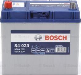 BOSCH 0 092 S40 230 - Стартерная аккумуляторная батарея, АКБ autosila-amz.com