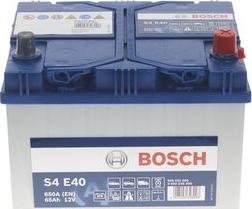BOSCH 0 092 S4E 400 - Стартерная аккумуляторная батарея, АКБ autosila-amz.com